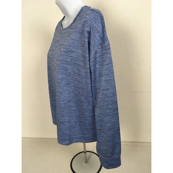 Xersion Womens Top Size 3XL Quick-Dri Blue Long Sleeve Thumb Holes Long Back - Picture 5 of 12